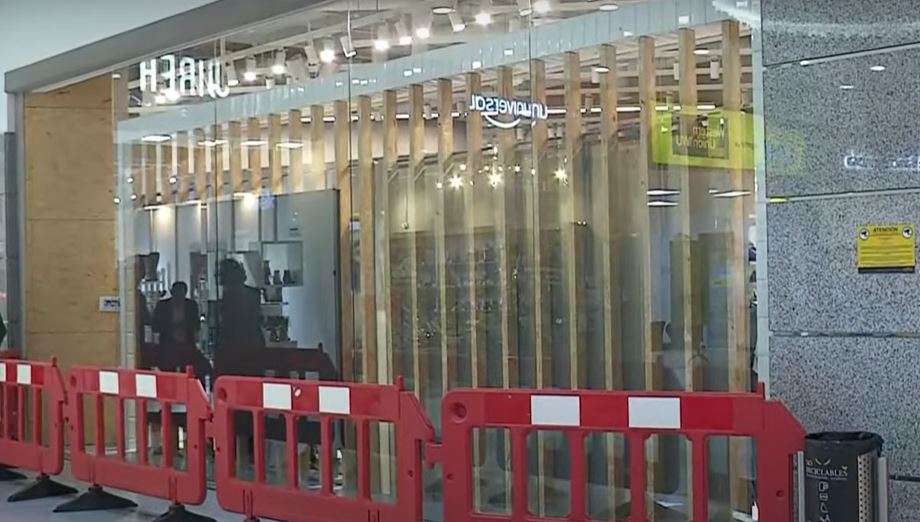 La tienda emitió un comunicado sobre lo ocurrido a las afueras de la tienda.