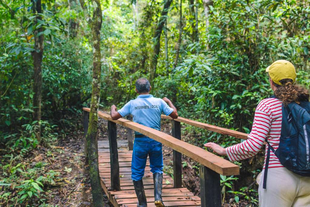 Turismo masivo en el Amazonas