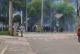 Encapuchado disparó con arma de fuego a la Fuerza Pública, en Medellín