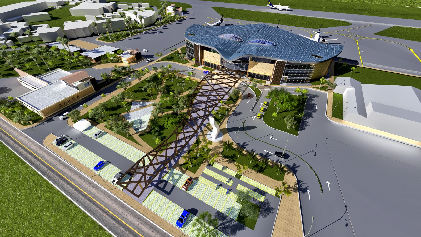 Diseño del Aeropuerto en las islas de San Andrés.