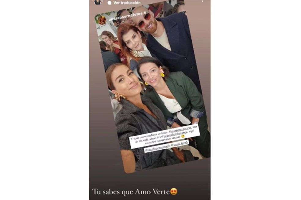 Carolina Cruz publica primera foto con su novio Jamil Farah.