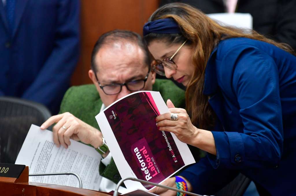 Debate de la reforma laboral del gobierno de Gustavo Petro la cual se hundió en la Comisión Séptima del Senado