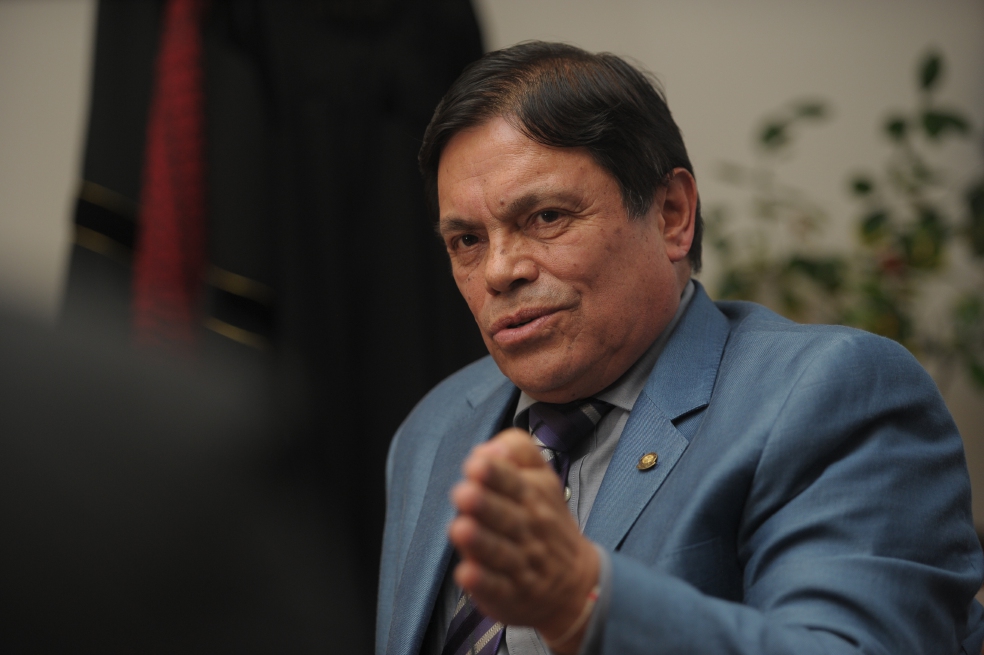 José Francisco Acuña tiene un doctorado en derecho de la Universidad de Roma y un extenso recorrido académico. / Cristian Garavito - El Espectador