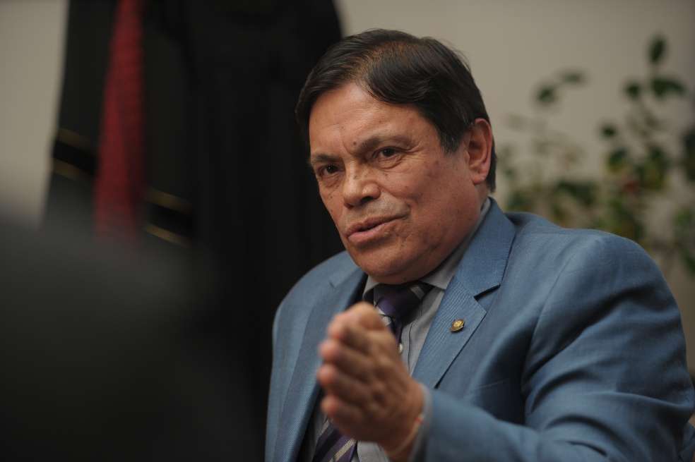 José Francisco Acuña tiene un doctorado en derecho de la Universidad de Roma y un extenso recorrido académico. / Cristian Garavito - El Espectador
