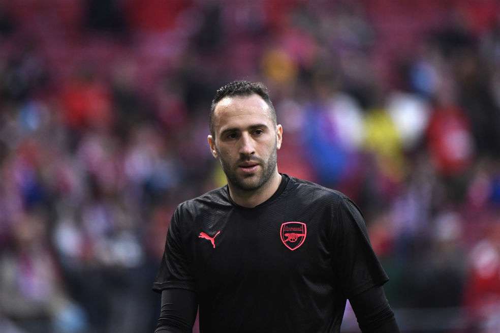 David Ospina, eliminado en la Europa League. / AFP