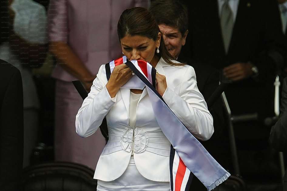 La presidenta Laura Chinchilla celebró la decisión de la CIJ y manifestó que con esto "se confirma la existencia de los trabajos ilegales por parte de Nicaragua"./ AFP