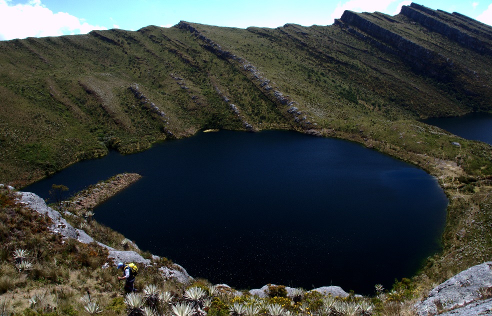 Trío de límpidas lagunas conocidas como de Siecha en Guasca./ Flickr: Luis Alejandro Bernal Romero