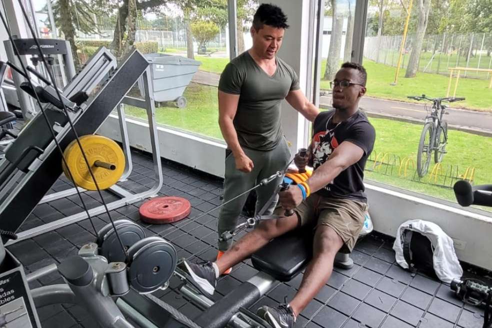 Fredy García, preparador físico