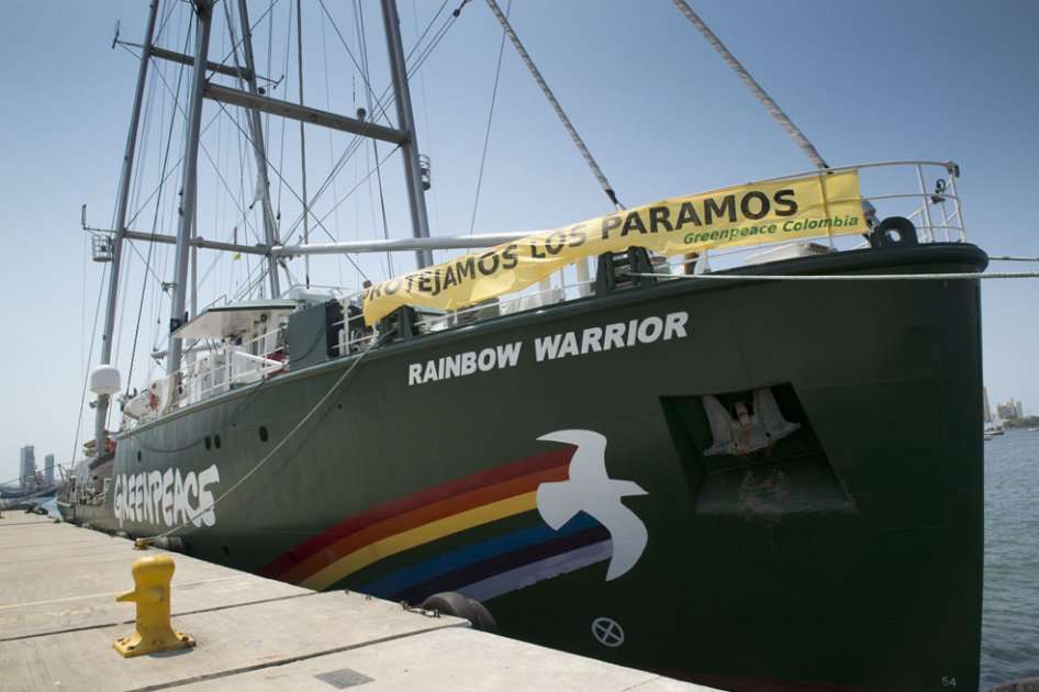 El Rainbow Warrior III fue diseñado conforme a los estándares medioambientales más altos. Foto tomada de www.greenpeace.org