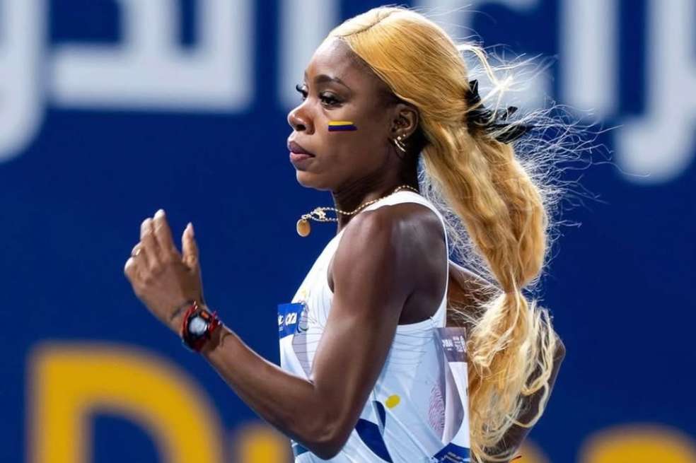 Karen Palomeque, figura de la selección colombiana de paratletismo.