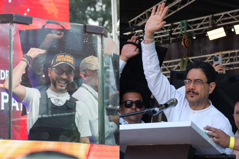 Abelardo de la Espriella e Iván Cepeda se medirán en las urnas en la segunda vuelta el 21 de junio.