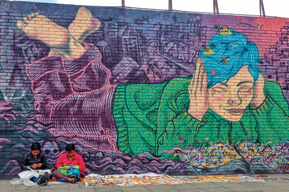 Uno de los grafitis fotografiados por Andrés Quintero. / Cortesía