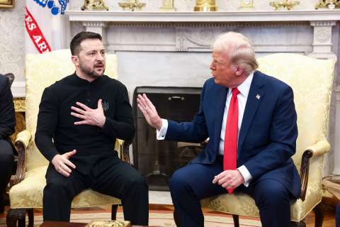 Zelenski se va de la Casa Blanca tras choque con Trump, que lo llamó “irrespetuoso”