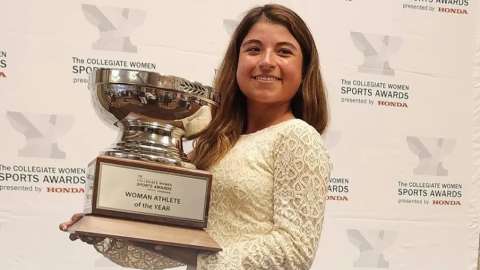 María José Marín recibió importante reconocimiento: la mejor en Estados Unidos