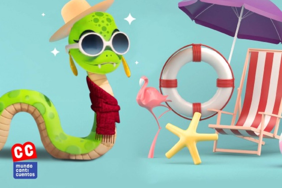 “La serpiente de tierra caliente” es una de las letras más clásicas de las canciones infantiles.