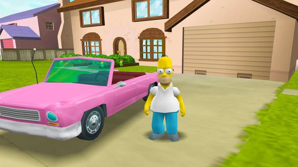 The Simpsons Hit & Run fue estrenado en 2003 para la PlayStation 2, la Xbox, la Nintendo GameCube y PC.
