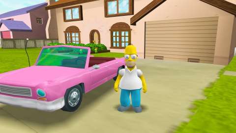 ¿Conoce la historia de The Simpsons Hit & Run? En esta historieta se la contamos