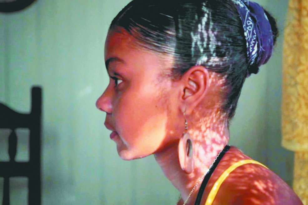 Elsa Whitaker interpretando a Keyla en la película del mismo nombre. /Cortesía