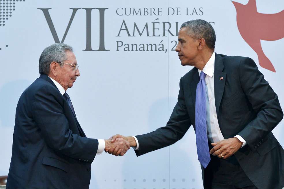 AFP / Raul Castro y Barack Obama.