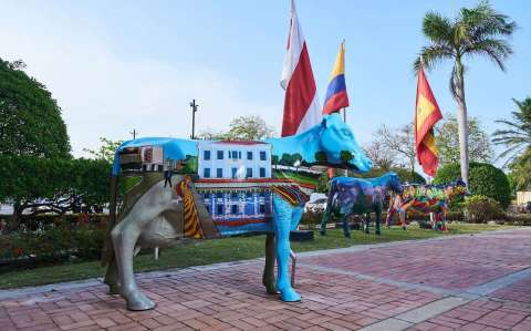 “Vacasquilla”: una exposición de 30 vacas por los 210 años de Barranquilla