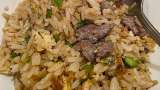 Receta para preparar arroz frito con espárragos