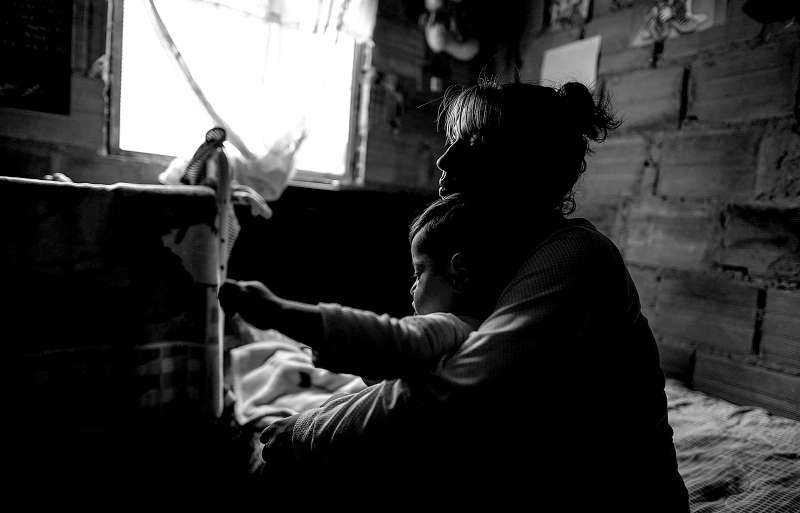 La mayoría de las mujeres viven en zonas periféricas de la ciudad y en el centro de Bogotá en condiciones graves de pobreza. / Fotos: Nathalia Angarita