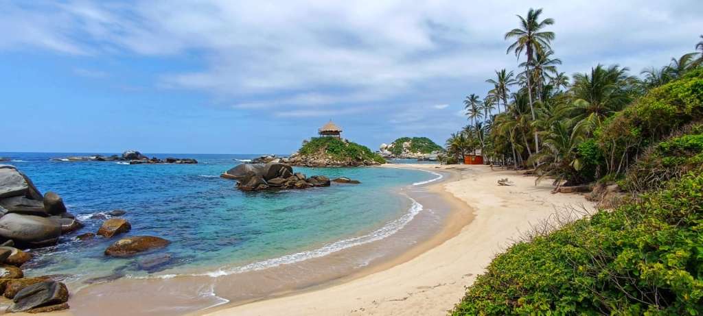 Ecoturismo en el parque Tayrona.