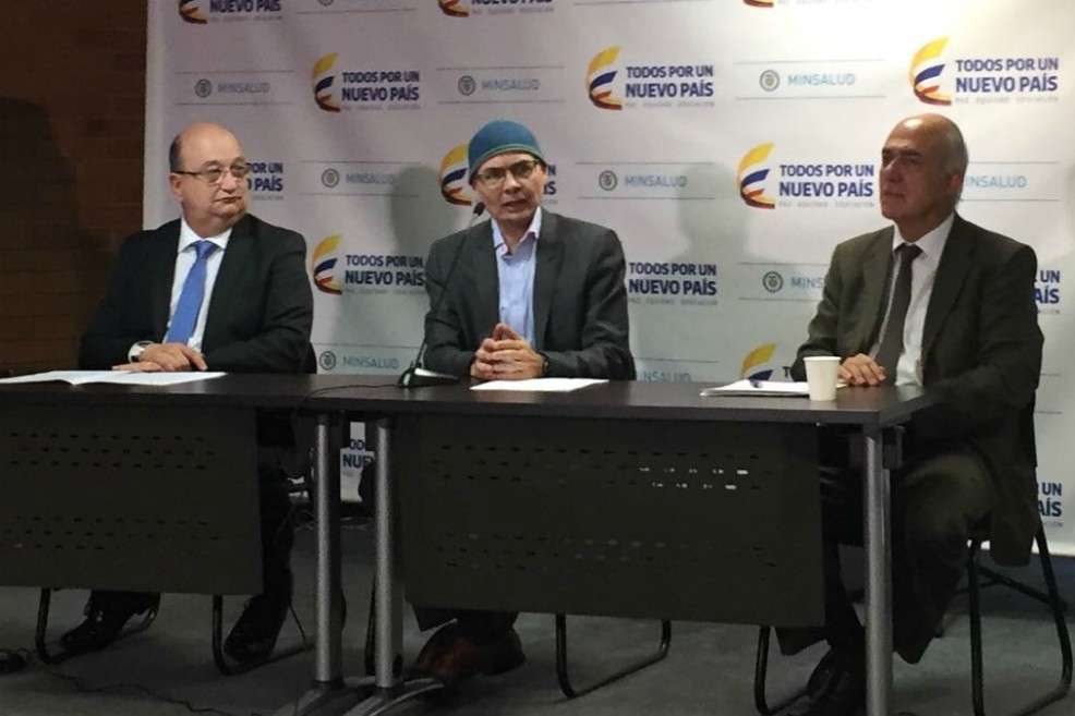 Rueda de prensa donde se dio a conocer la nueva política pública para medicamentos del país. / Cortesía Ministerio de Salud