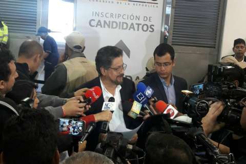 Farc inscribe sus listas al Congreso