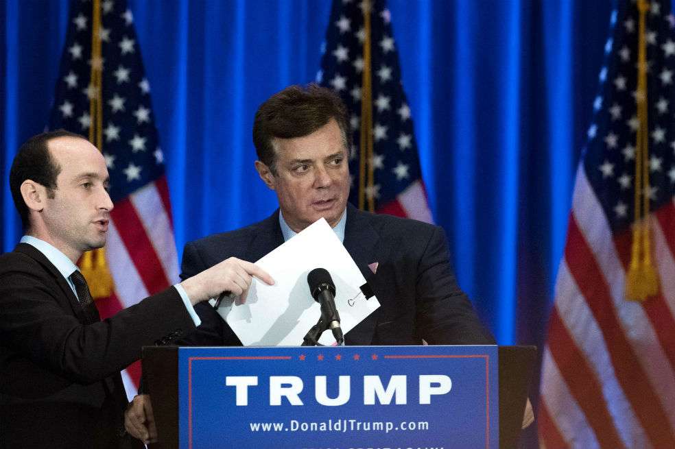 Paul Manafort, exjefe de campaña de Donald Trump. / AFP