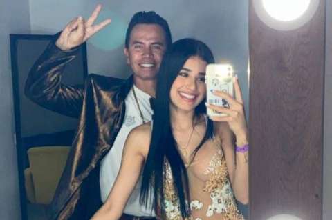 Jenny López, novia de Jhonny Rivera, respondió a quienes la tildan de ‘crecida’