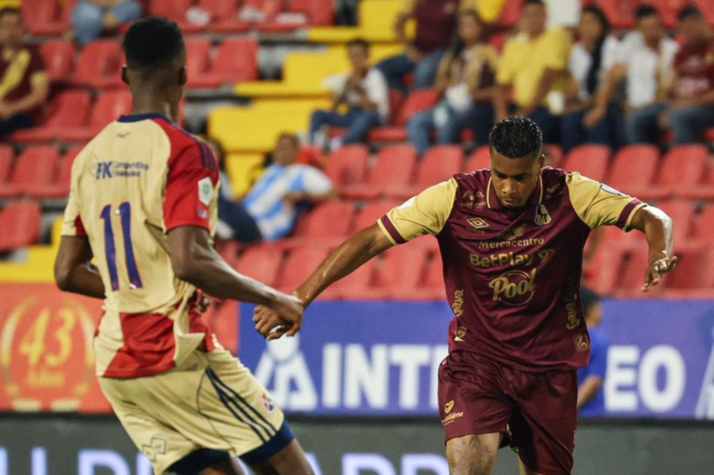 Tolima y Medellín protagonizaron un intenso duelo en Ibagué.