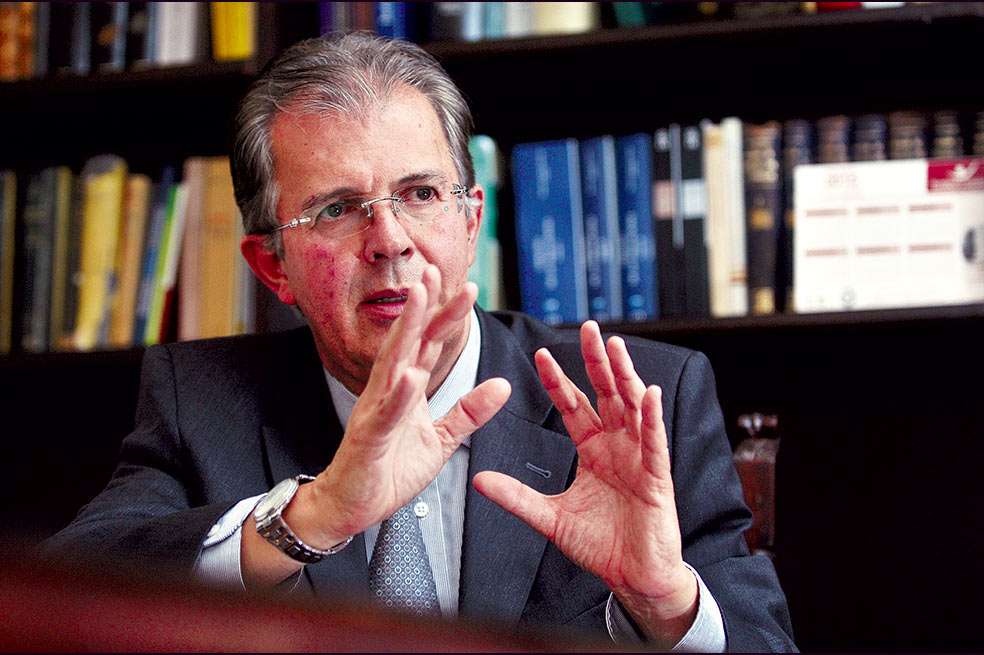 “En la Corte Suprema no se hace lobby ni nuestros antecesores pretendían influirnos”, insisite Jaime Arrubla. / Cristian Garavito - El Espectador