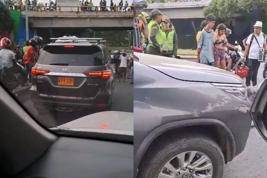 Conductor en Cali le disparó a un presunto ladrón que le quería robar un espejo