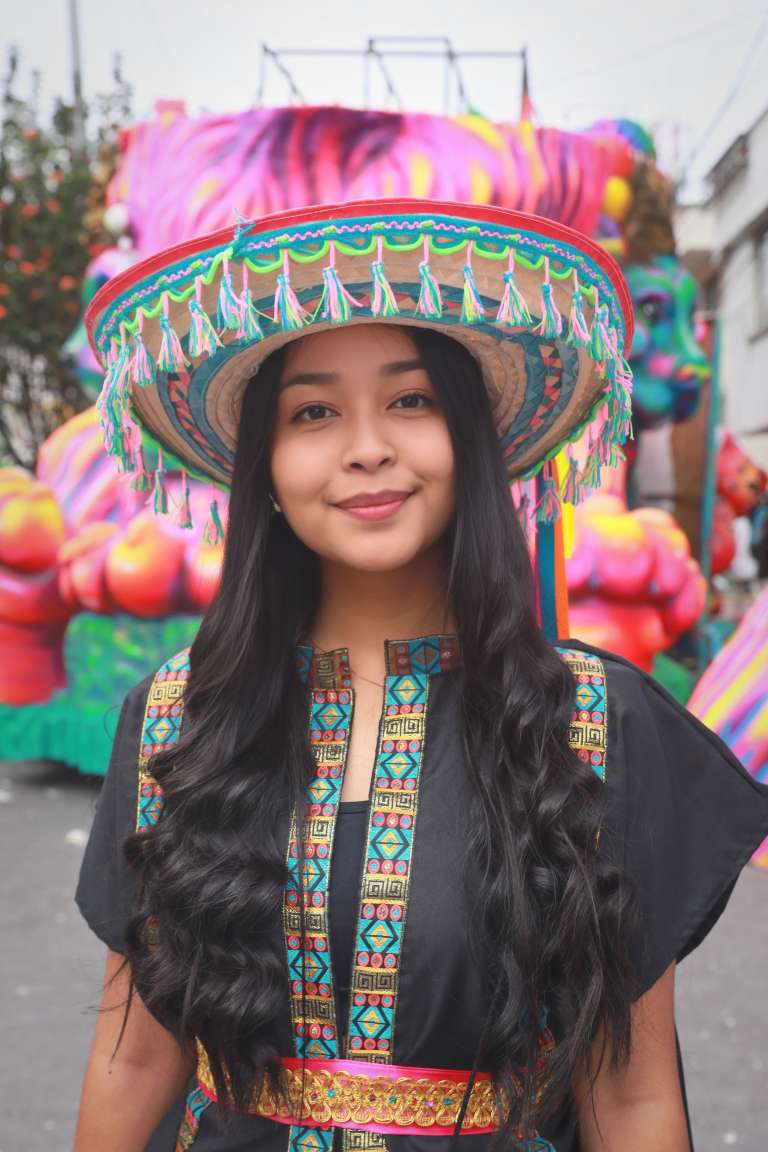 Rostros del Carnaval de Negros y Blancos de Pasto 2024