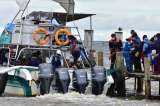 Condiciones climáticas dificultan la salida de migrantes de Necoclí