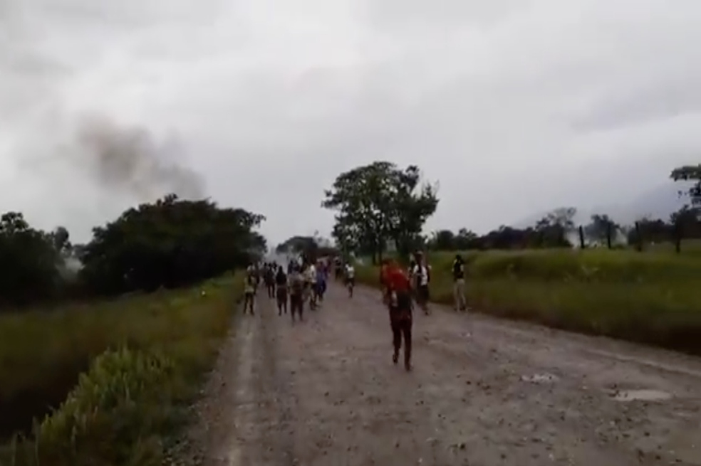 Los enfrentamientos que iniciaron en la mañana del lunes 31 de mayo se han extendido hasta horas de la tarde en el sector conocido como Costayaco.
