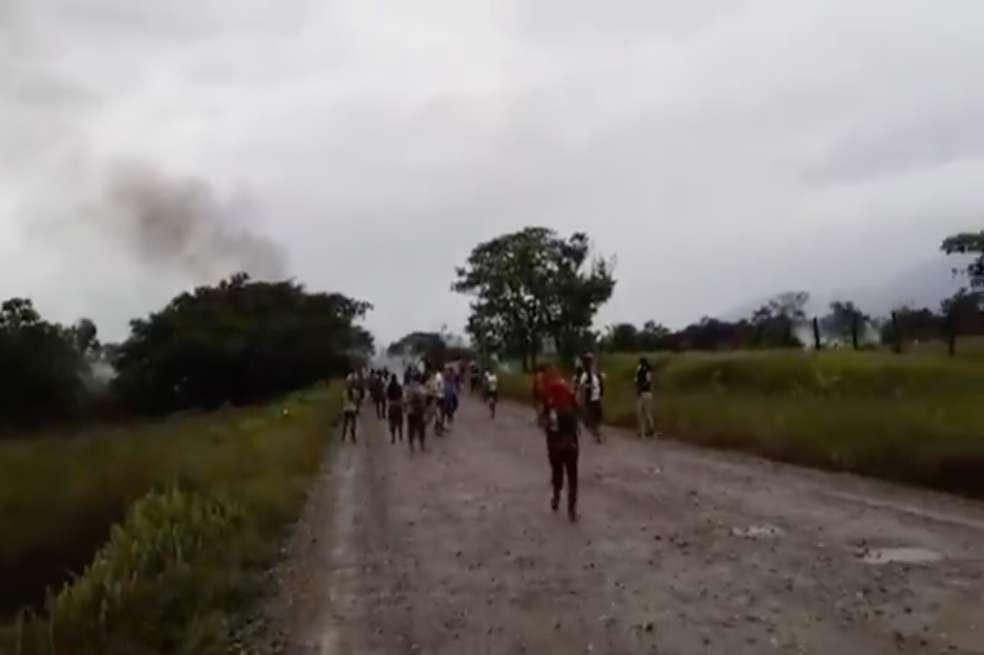 Los enfrentamientos que iniciaron en la mañana del lunes 31 de mayo se han extendido hasta horas de la tarde en el sector conocido como Costayaco.