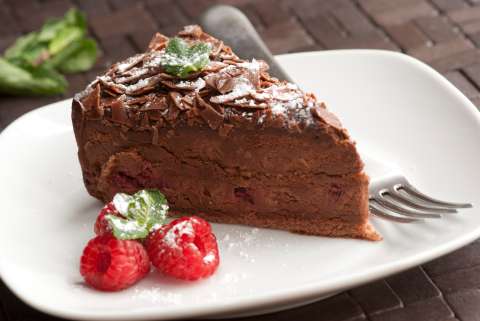 ¡Facilísimo! Postre saludable de chocolate y banano, sin harina, y en microondas.