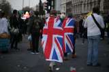 En fotos: así protestaron los británicos frente al parlamento por votación del "brexit"