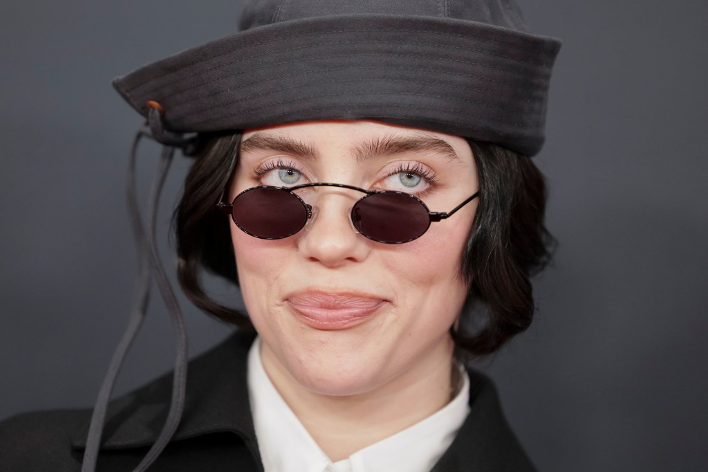 Los Angeles (United States), 02/02/2025.- Musician Billie Eilish on the red carpet for the 67th annual Grammy Awards ceremony at Crypto.com Arena in Los Angeles, California, USA, 02 February 2025. EFE/EPA/ALLISON DINNER
