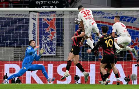 Leipzig y Manchester City no se sacaron diferencias en Alemania