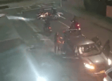 Video: entre siete ladrones y en cuatro motos roban camioneta al norte de Bogotá