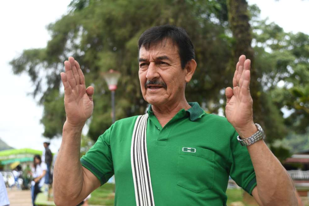 Hugo Perdomo Ruiz, o “Richard Romero”, es hoy candidato a la Alcaldía de Planadas. / Gustavo Torrijos