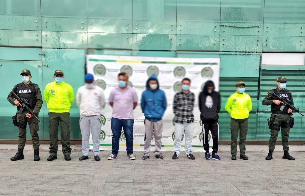 Seis integrantes de Primera Línea fueron capturados en Cundinamarca