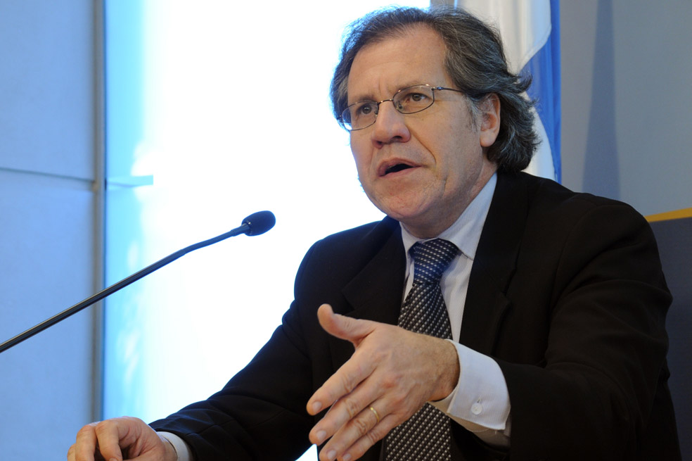 Luis Almagro fue electo senador en Uruguay para el período 2015-2020. / AFP