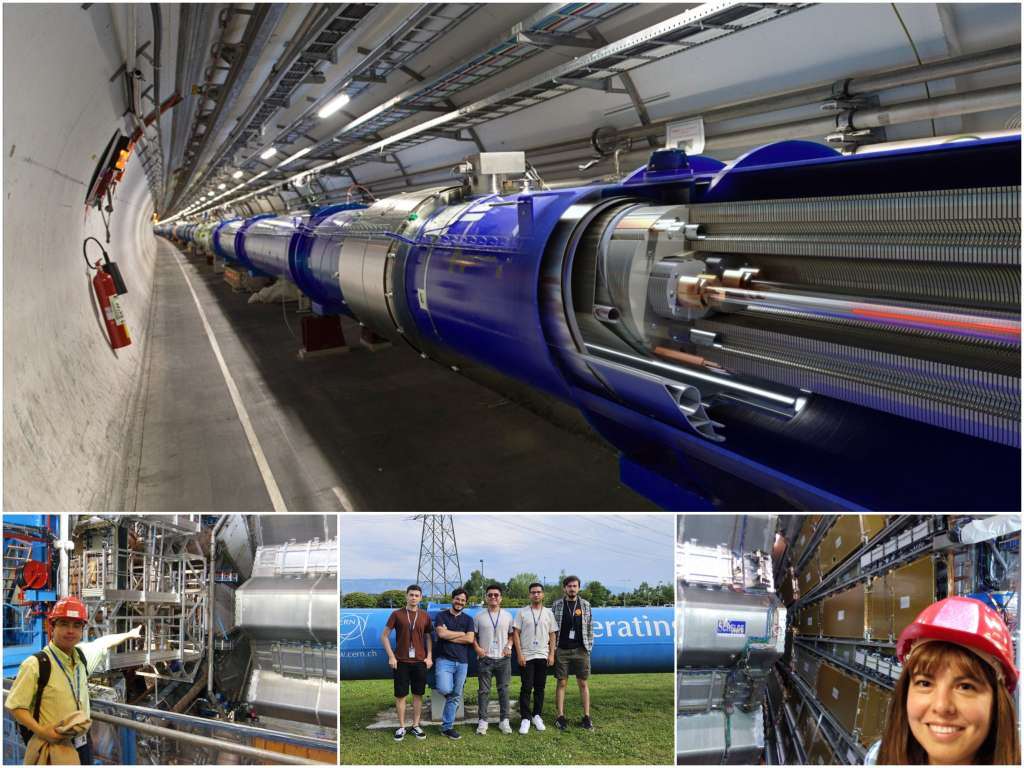 Algunos de los investigadores de universidades colombianas que hacen parte de proyectos del CERN.