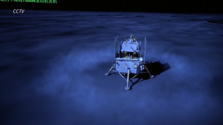 China dio el primer reporte de las muestras recogidas en la cara oculta de la Luna