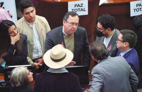 En Vivo:  “Paz total”, se reinicia debate en la Plenaria del Senado