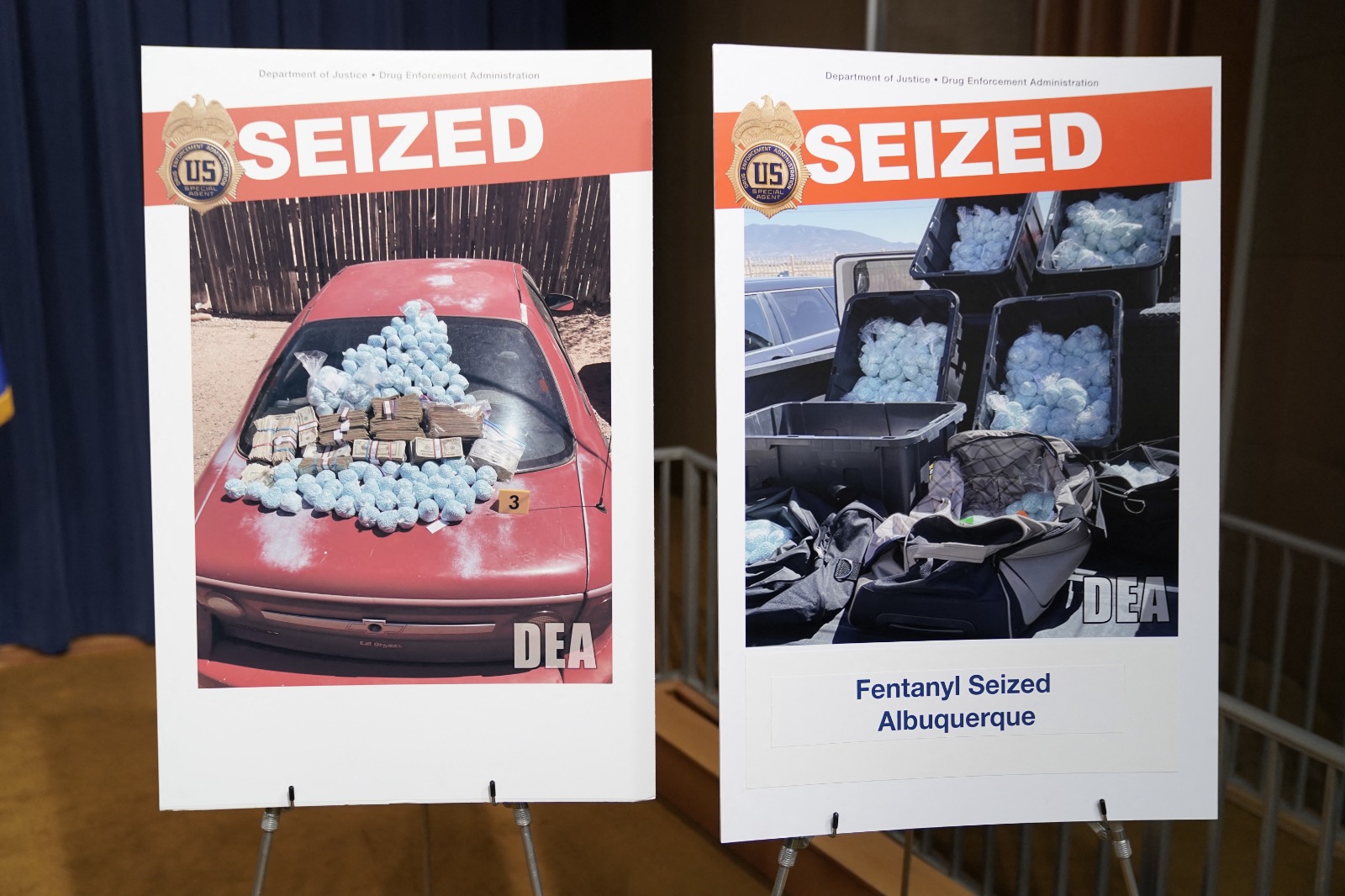 Entre las drogas incautadas en Estados Unidos está el fentanilo, sobre el cual la DEA levantó alarmas por su adulteración con otras sustancias peligrosas.